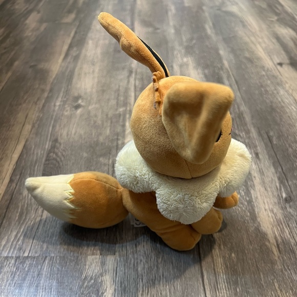 Pokemon Eevee 8” Plush Stuffed Animal WCT Wicked Cool Toys Collectible Cute - Picture 3 of 5